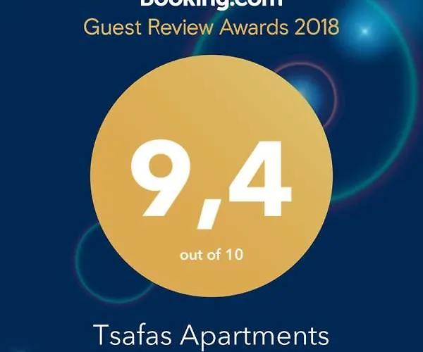 公寓 Tsafas αpartments 萨索斯